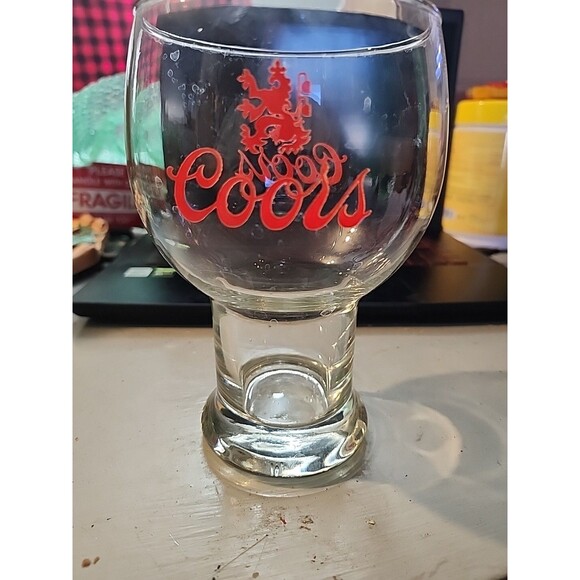 Vintage Coors Beer Glass 6.75” Tall – Classic Barware Collectible - Picture 1 of 10